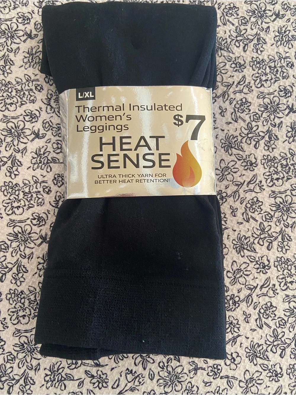 Thermal Insulated Women's Leggings - Black